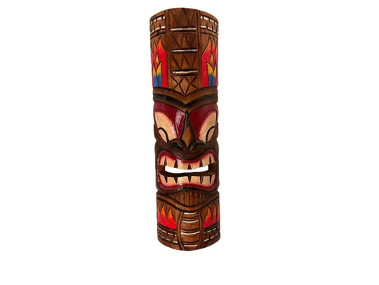 Tiki masker - Flames - 50 cm