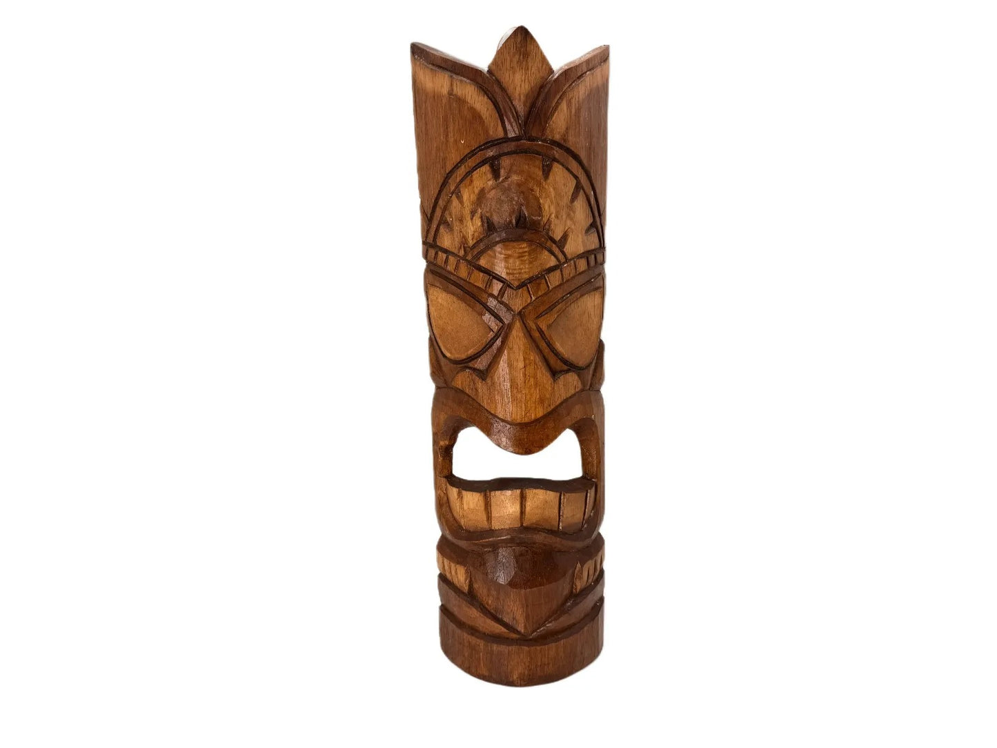 Tiki masker - houtlook - 50 cm