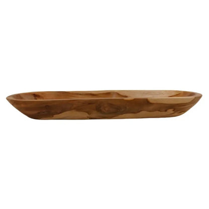 Houten schaal 70 cm - acacia hout