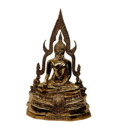Meditatie Boeddha Brons 28 cm
