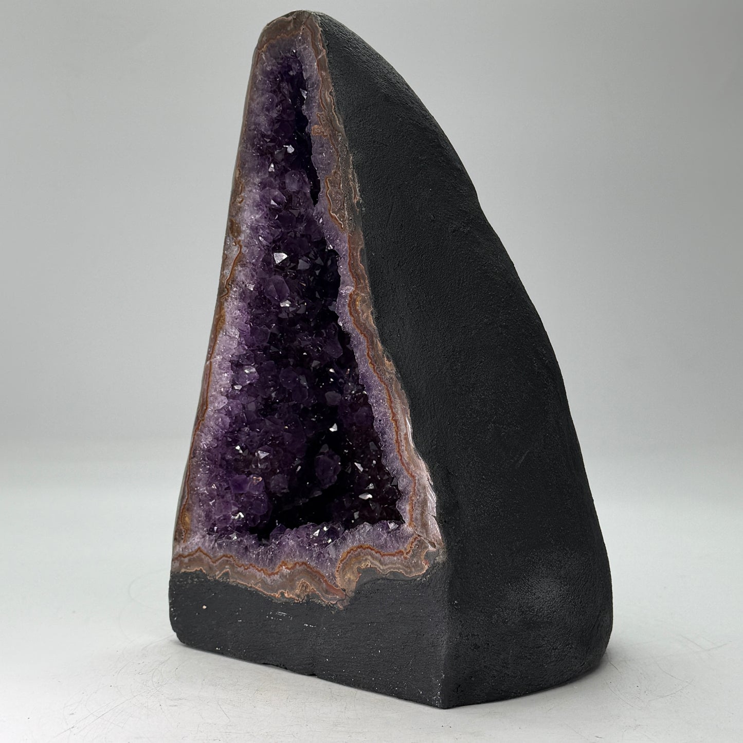 Donkerpaarse amethist kathedraal – hoge kwaliteit - 7 kg