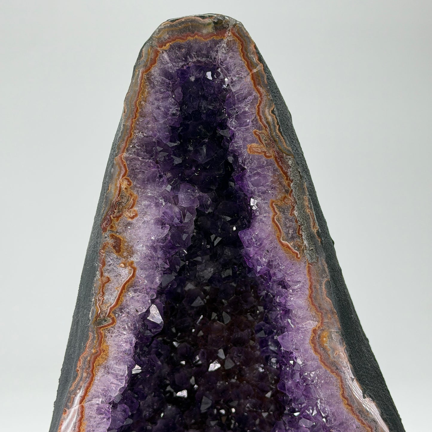 Donkerpaarse amethist kathedraal – hoge kwaliteit - 7 kg