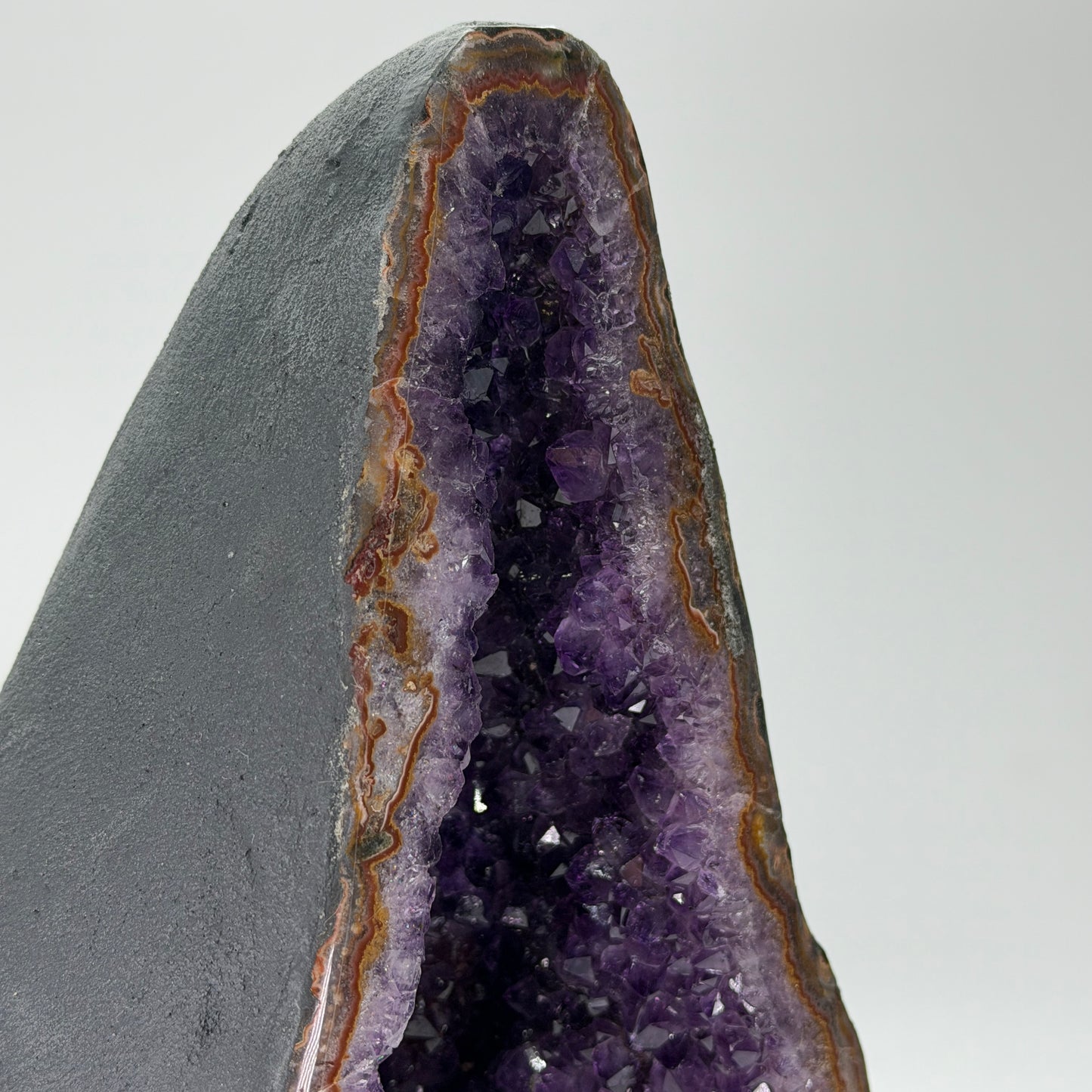 Donkerpaarse amethist kathedraal – hoge kwaliteit - 7 kg