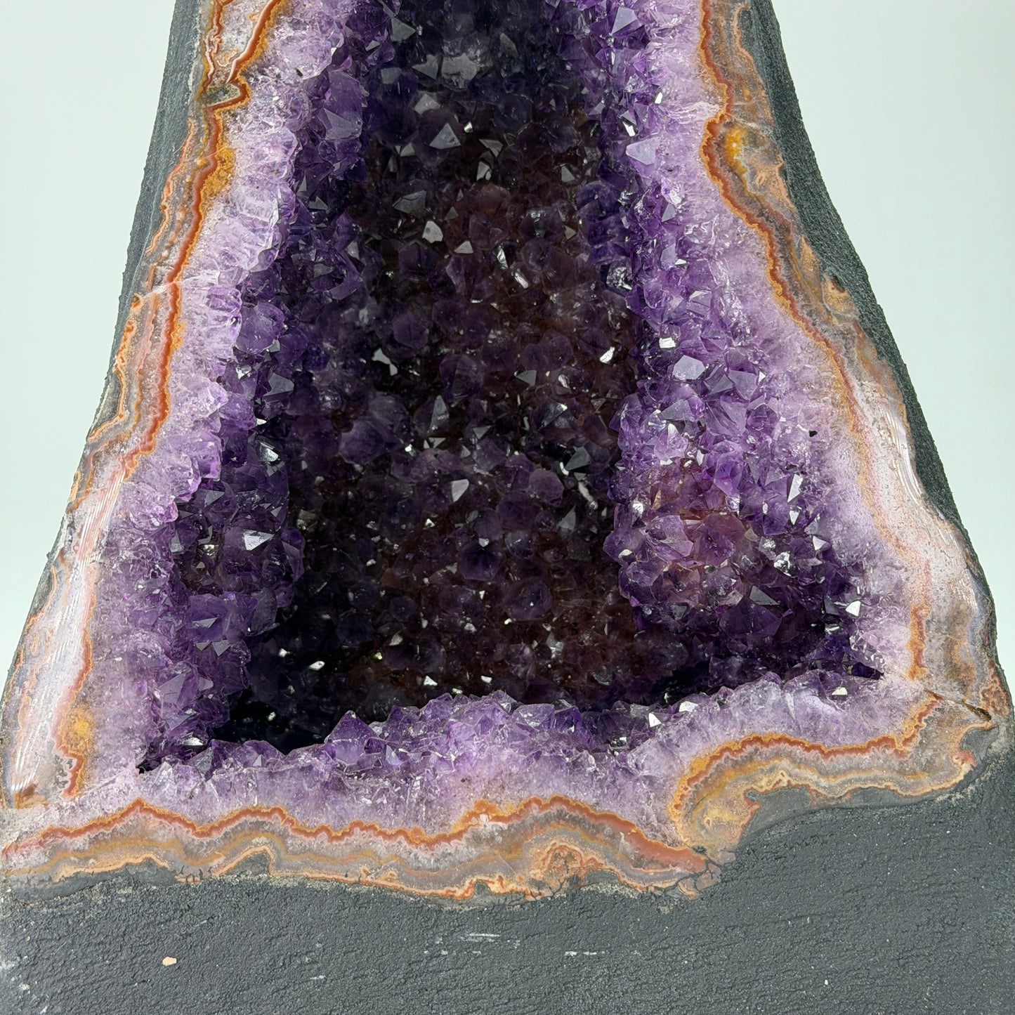 Donkerpaarse amethist kathedraal – hoge kwaliteit - 7 kg