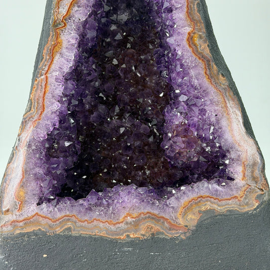 Donkerpaarse amethist kathedraal – hoge kwaliteit - 7 kg