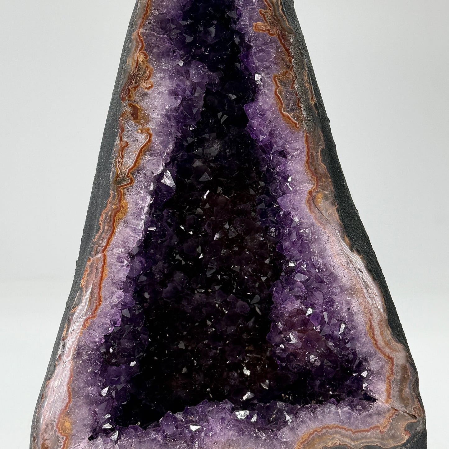 Donkerpaarse amethist kathedraal – hoge kwaliteit - 7 kg