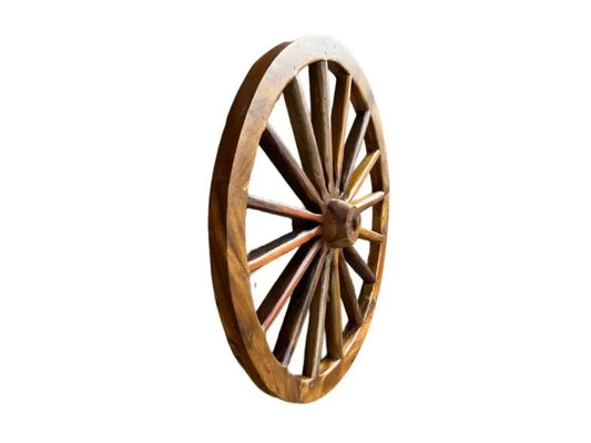 Houten karrenwiel 95 cm (alleen afhalen)