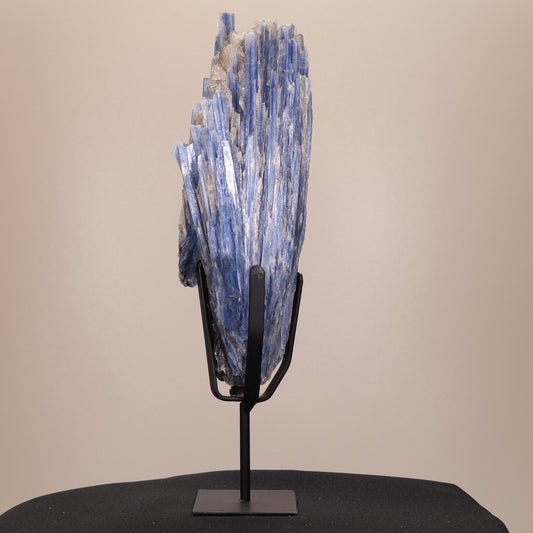 Ruwe Blauwe Kyaniet op Standaard uit Brazilië – 31 cm