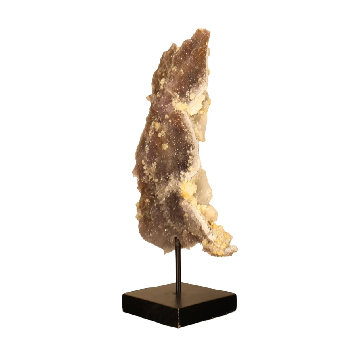 Calcite flower on stand #2