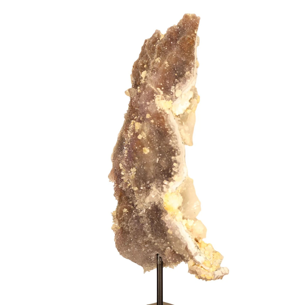 Calcite flower on stand #2
