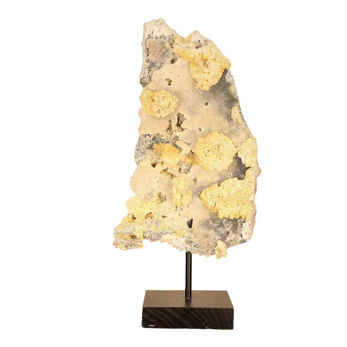 Calcite flower on stand #2