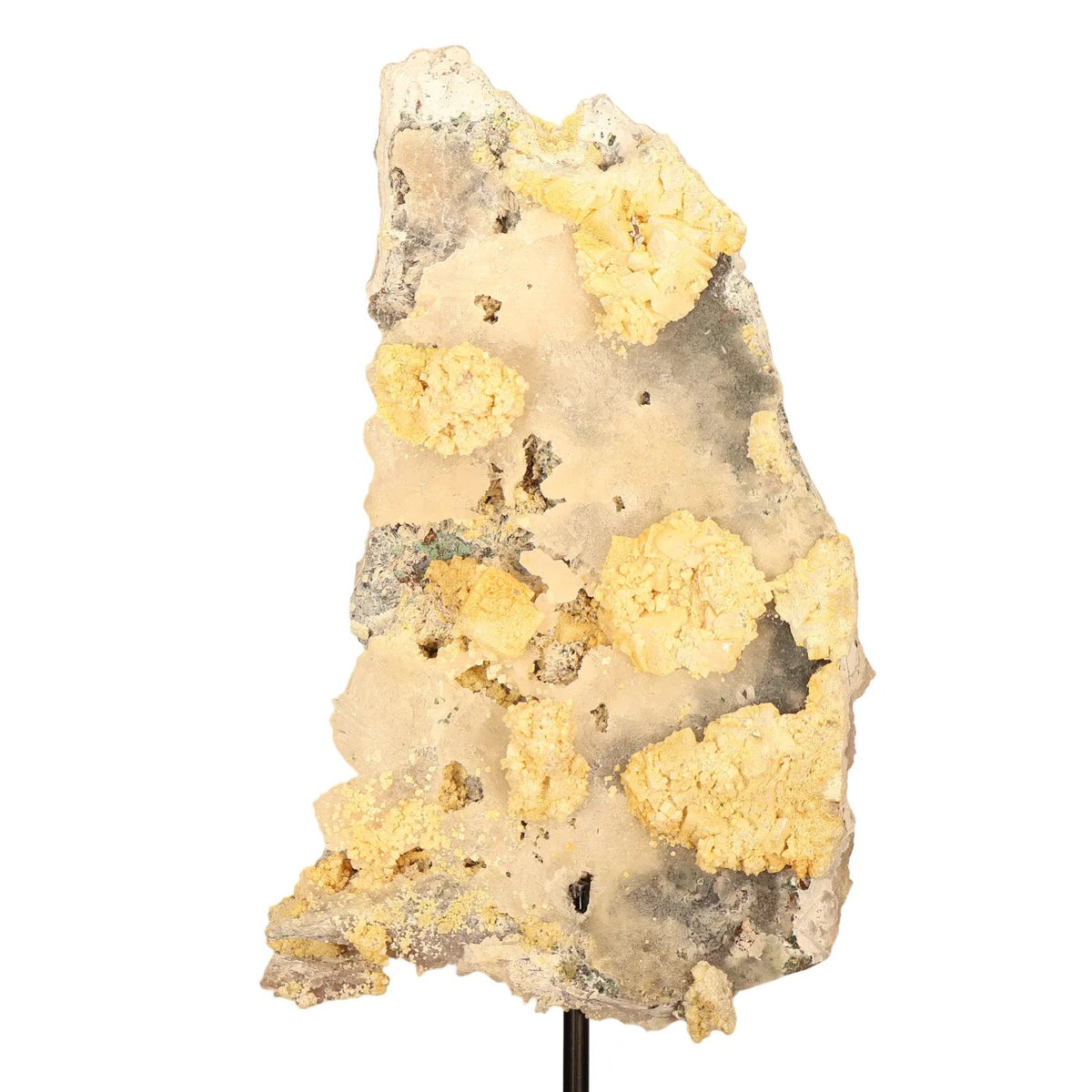 Calcite flower on stand #2