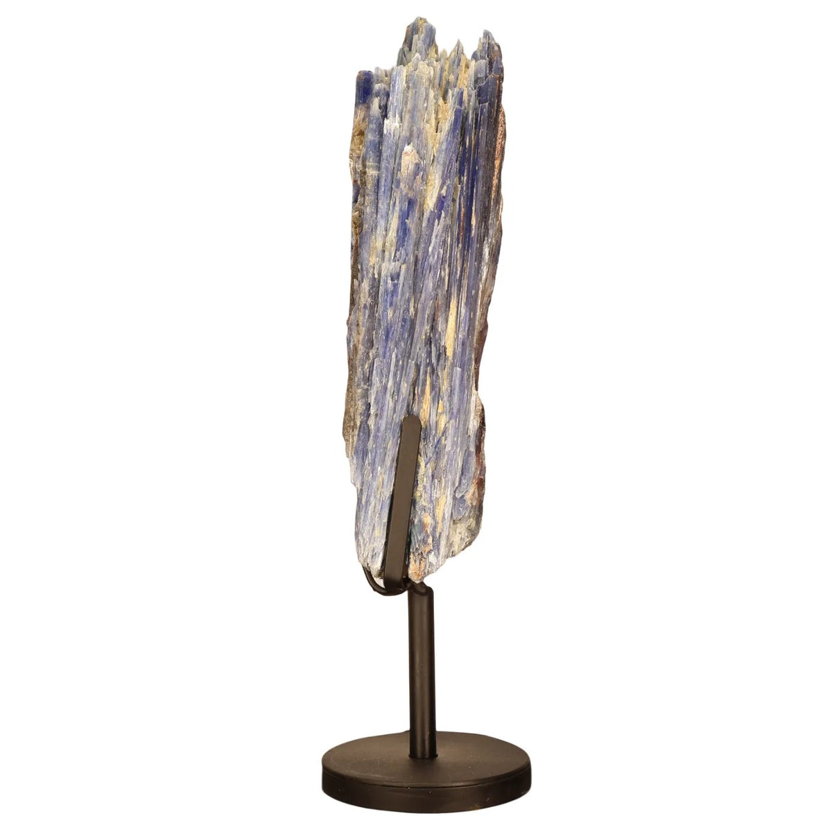 Ruwe Blauwe Kyaniet op Standaard uit Brazilië – 37 cm