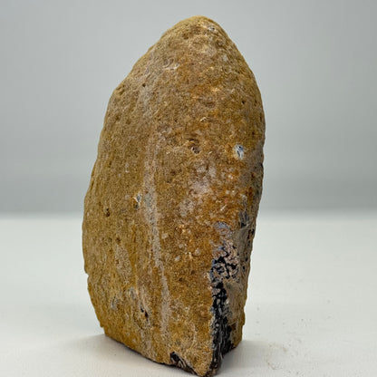 Agaat geode cut base 14 cm #16