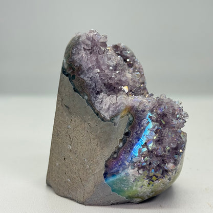 Angel aura kwarts cut base #2