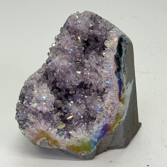 Angel aura kwarts cut base #2