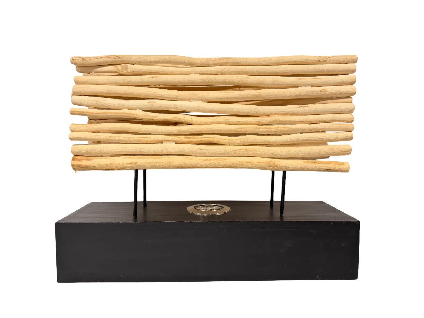 Houten lamp van drijfhout 50 cm