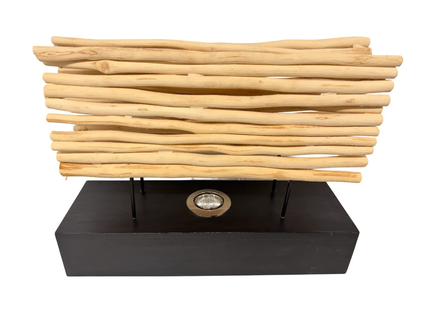 Houten lamp van drijfhout 50 cm