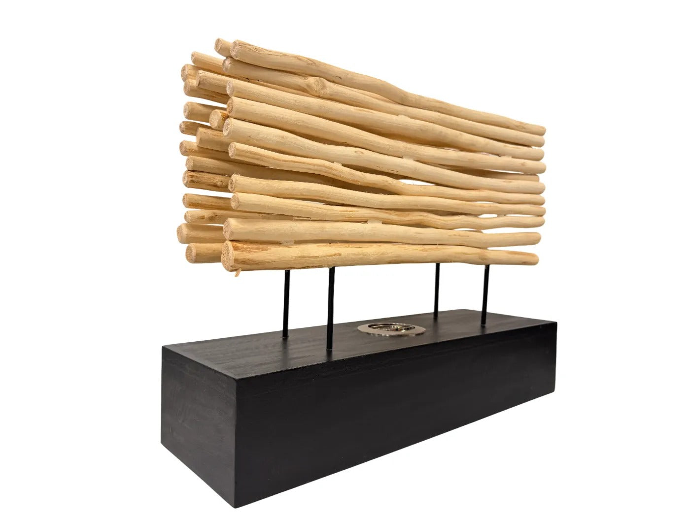 Houten lamp van drijfhout 50 cm