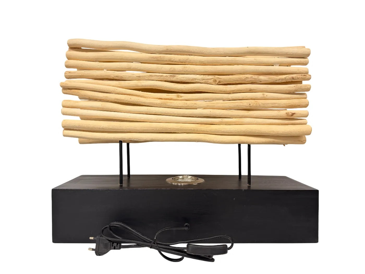 Houten lamp van drijfhout 50 cm