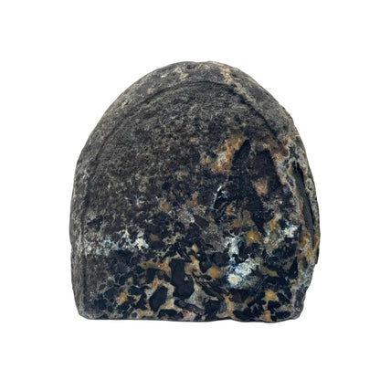 Agaat geode cut base blauw #17