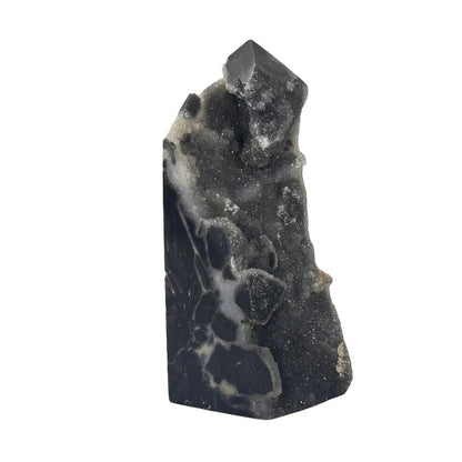 Sfaleriet toren met druzy #3