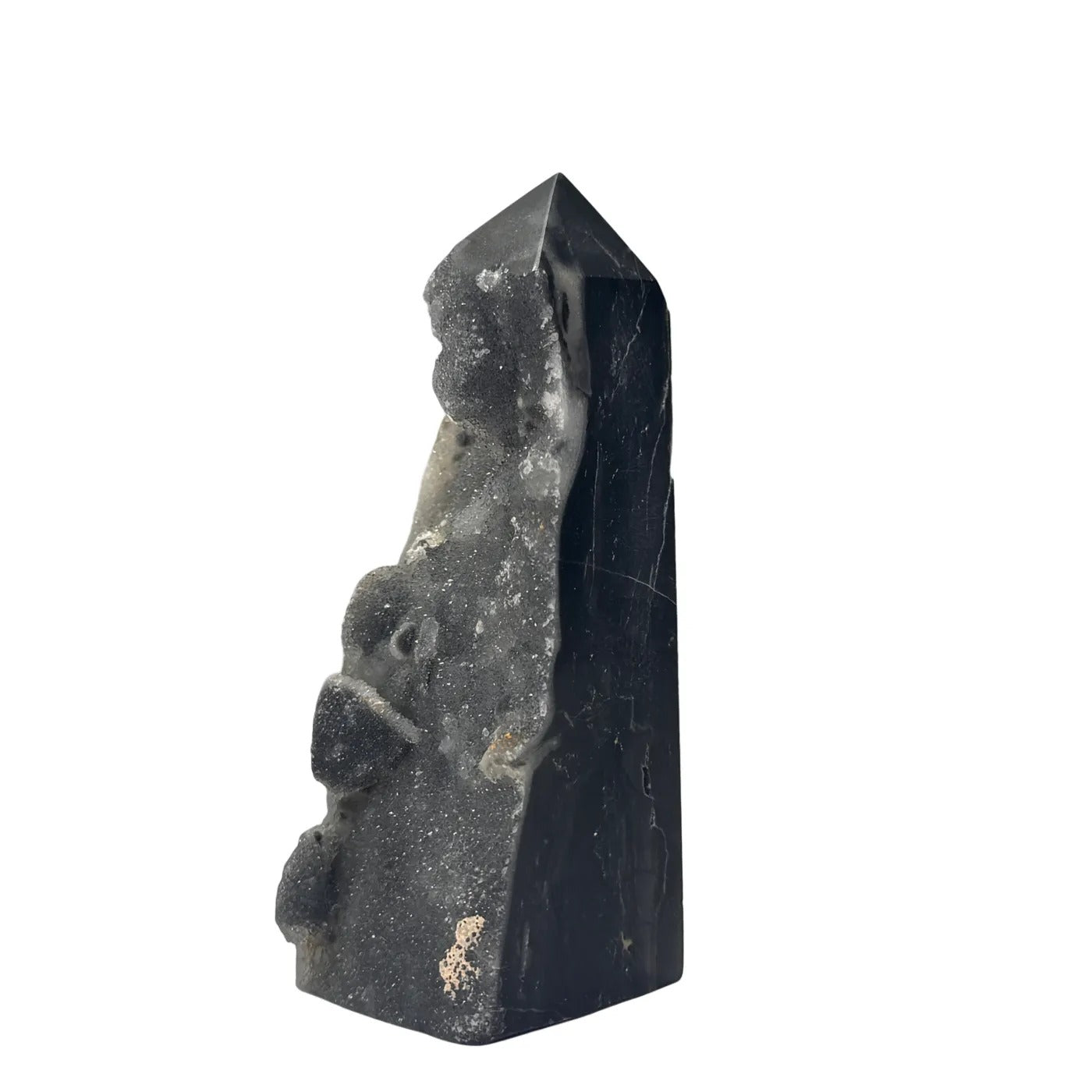 Sfaleriet toren met druzy #3