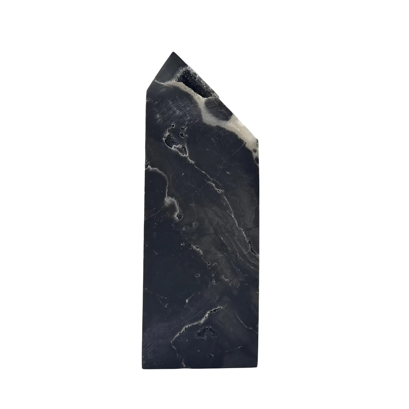 Sfaleriet toren met druzy #3