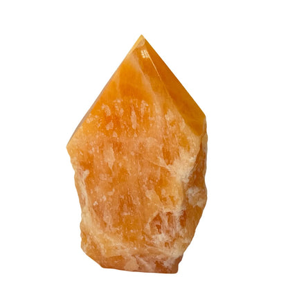 Oranje calciet gepolijste punt #5