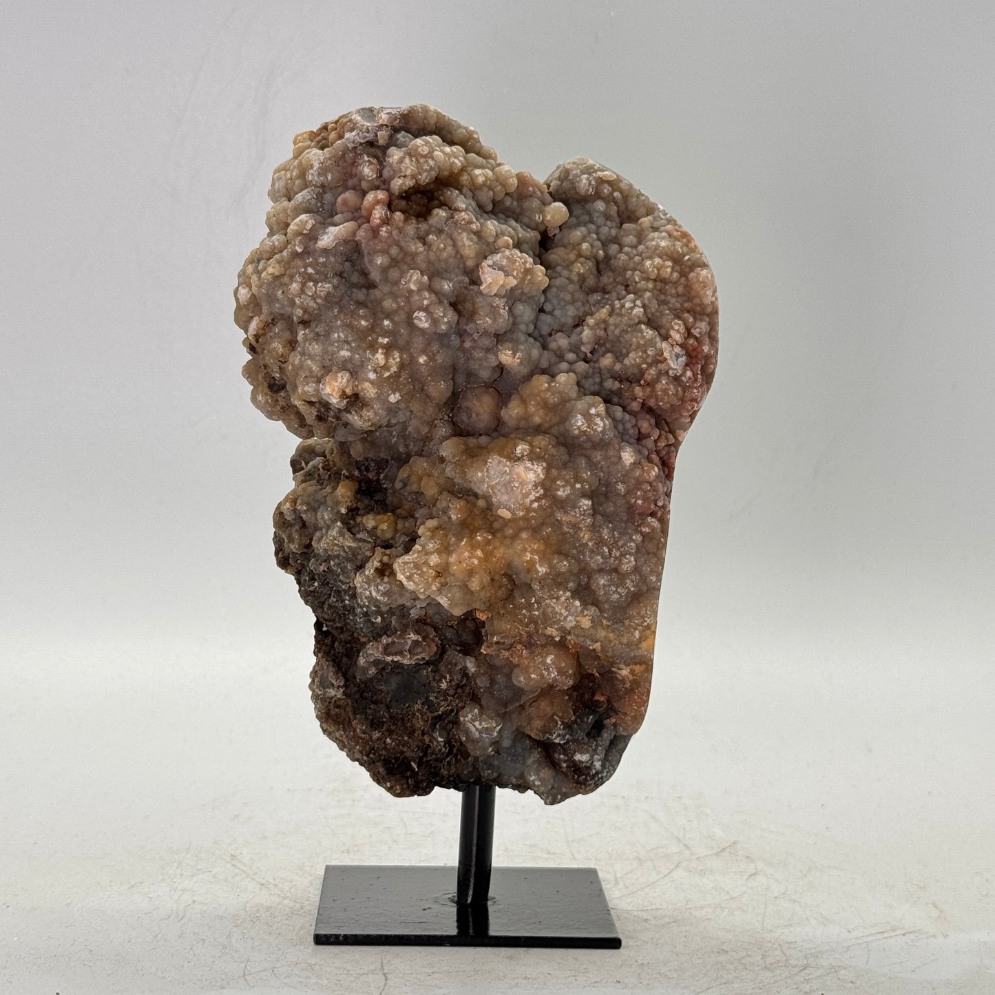 Prachtige Rotsagaat uit Brazilië op standaard #6