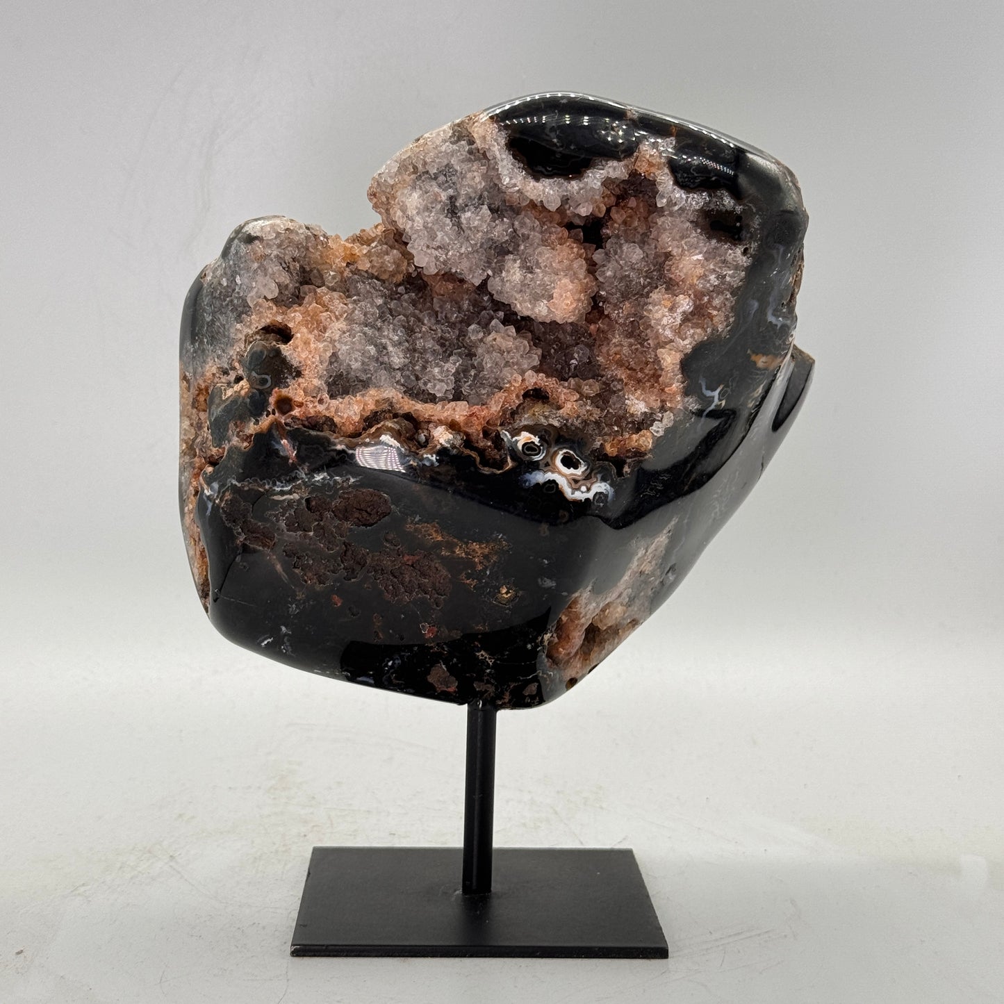 Rots Agaat op standaard #8