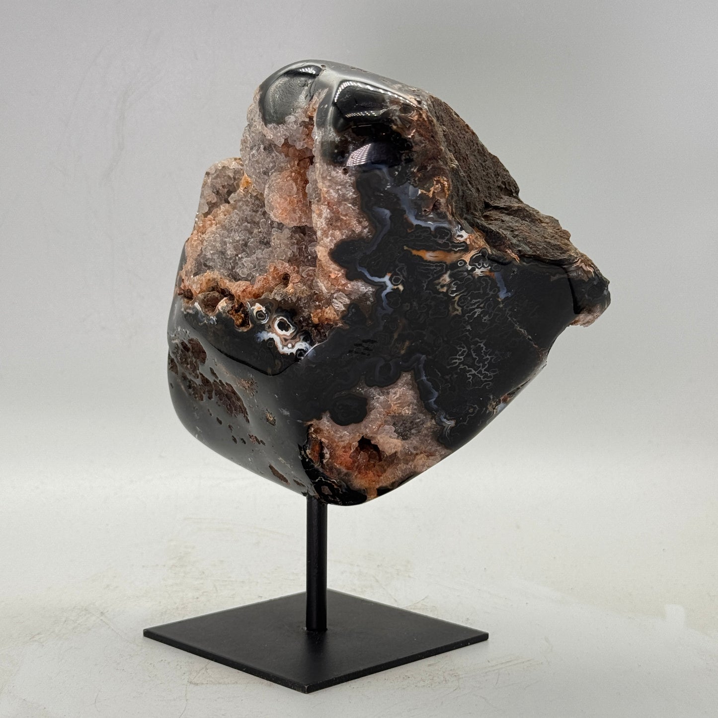 Rots Agaat op standaard #8