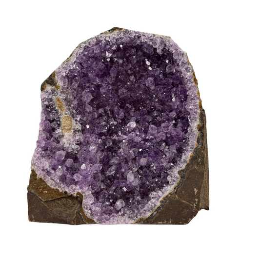 Amethist druse cut base #1