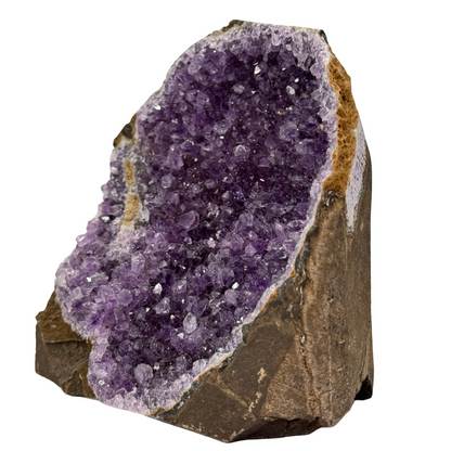 Amethist druse cut base #1