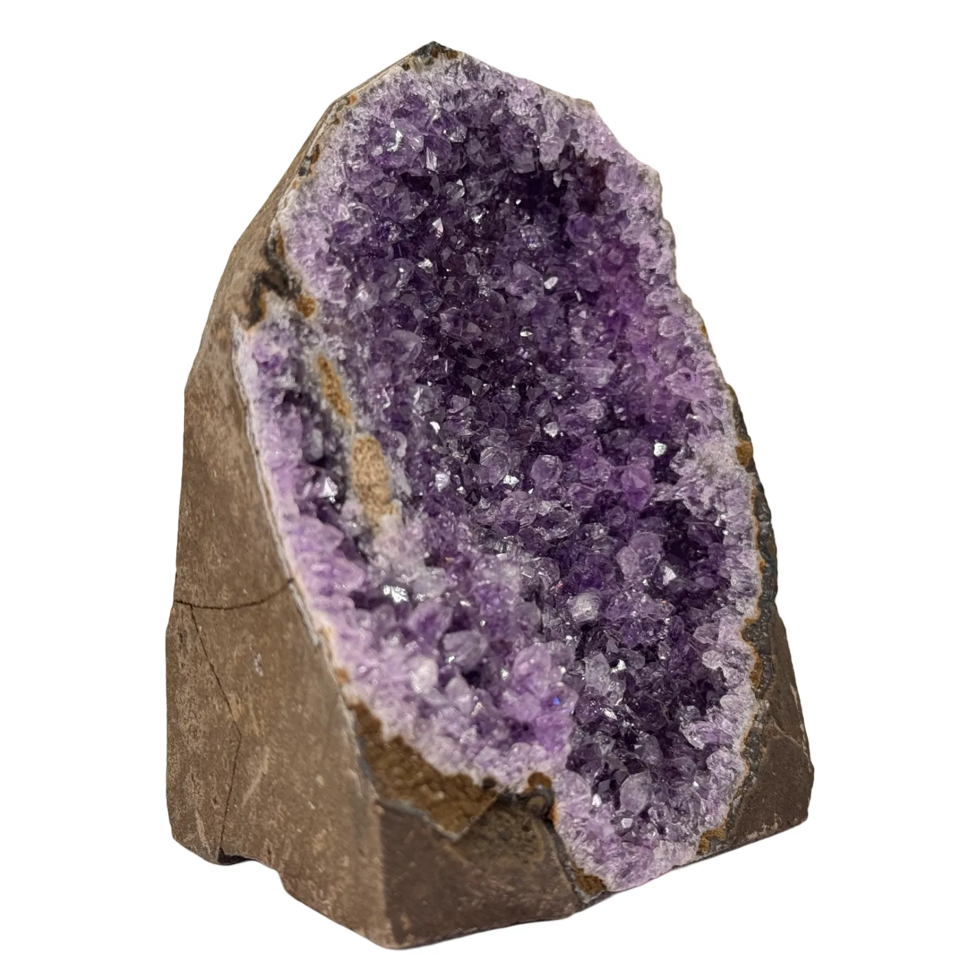 Amethist druse cut base #1