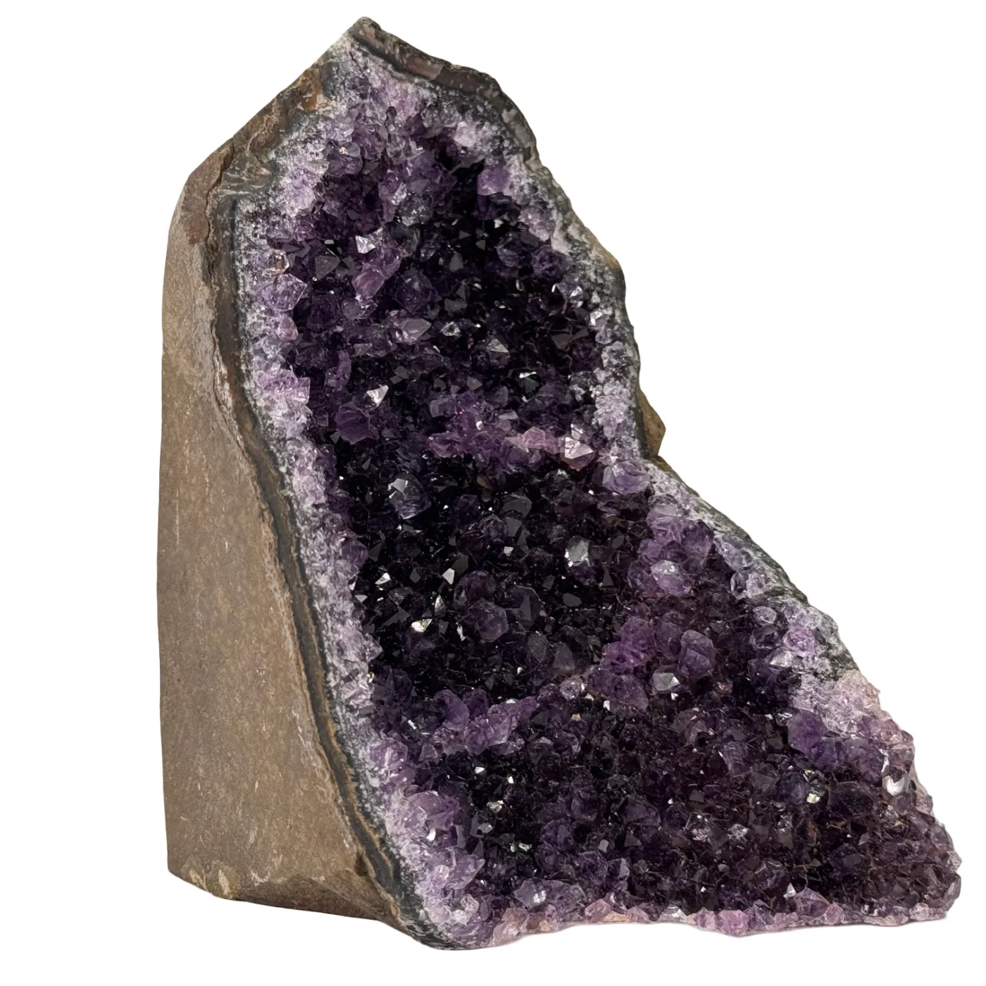 Amethist druse cut base #3