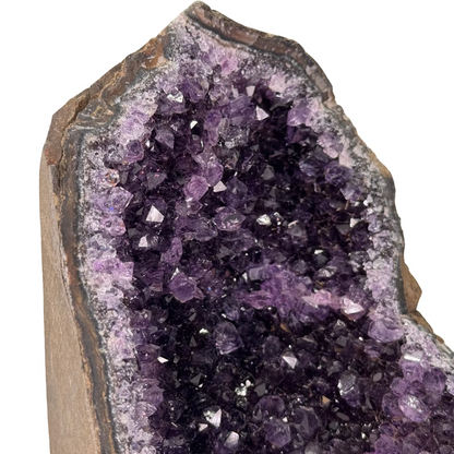 Amethist druse cut base #3