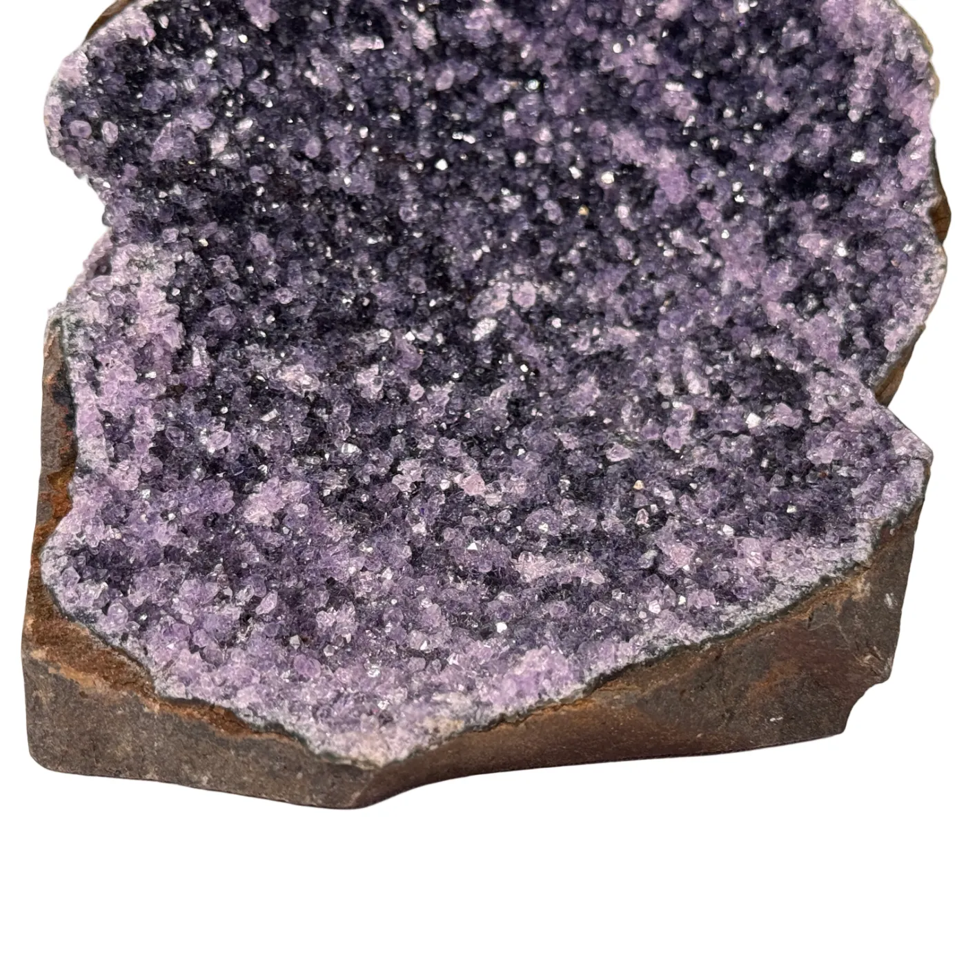 Amethist druse cut base #4