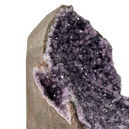 Amethist druse cut base #4