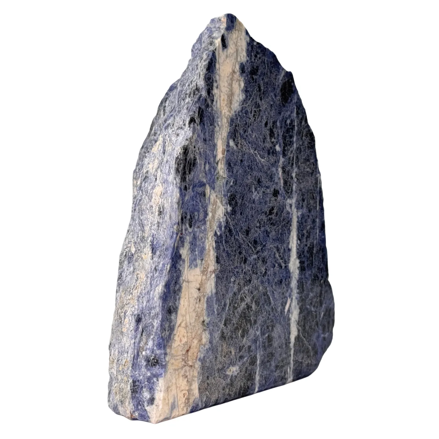 Sodaliet - ruw en gepolijst - cut base - 16 cm #4