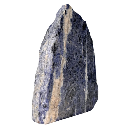 Sodaliet - ruw en gepolijst - cut base - 16 cm #4