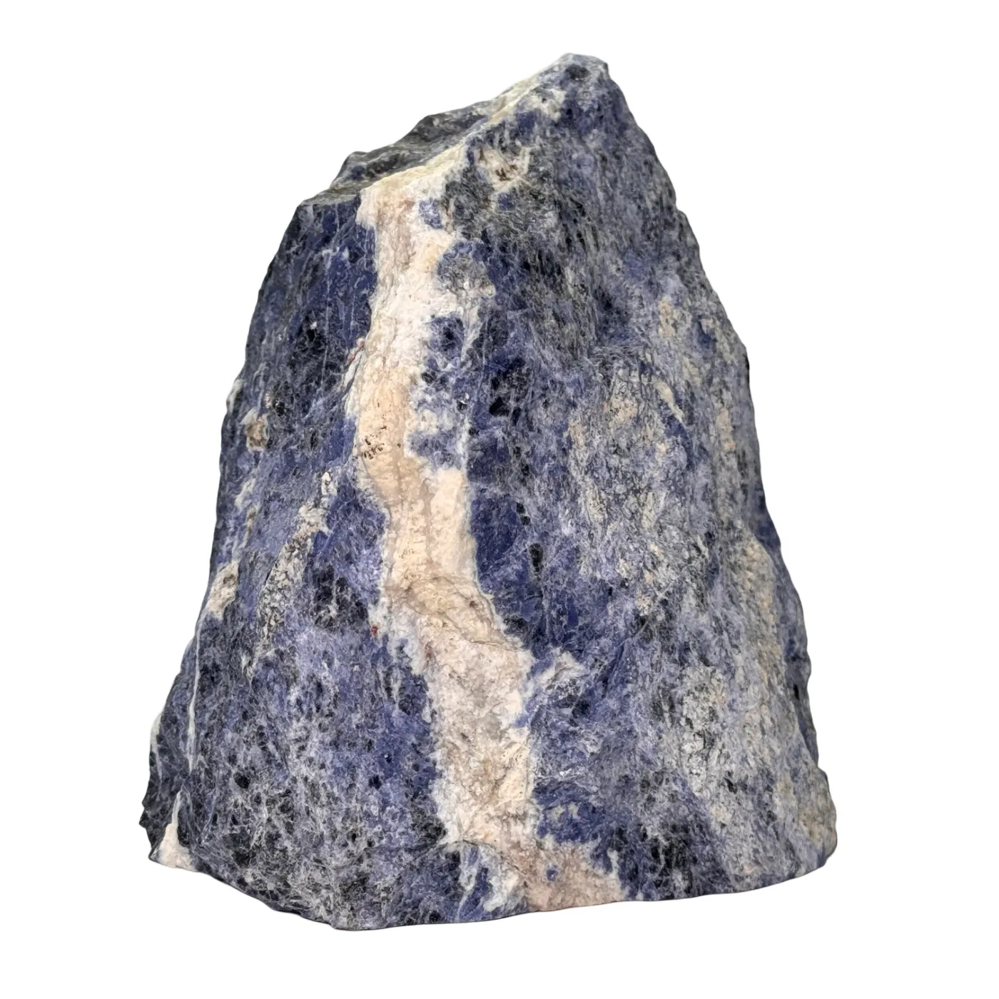 Sodaliet - ruw en gepolijst - cut base - 16 cm #4