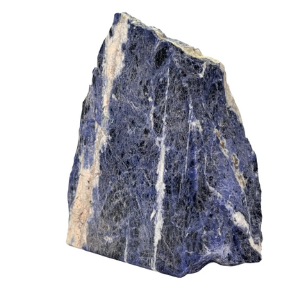 Sodaliet - ruw en gepolijst - cut base - 16 cm #4