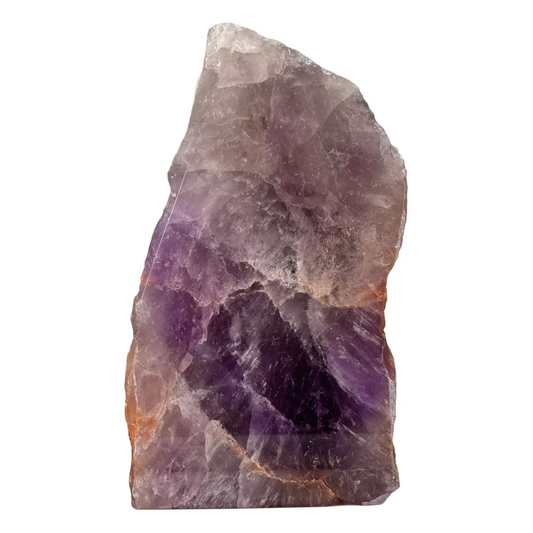 Amethist - ruw - half gepolijst - cut base - #3