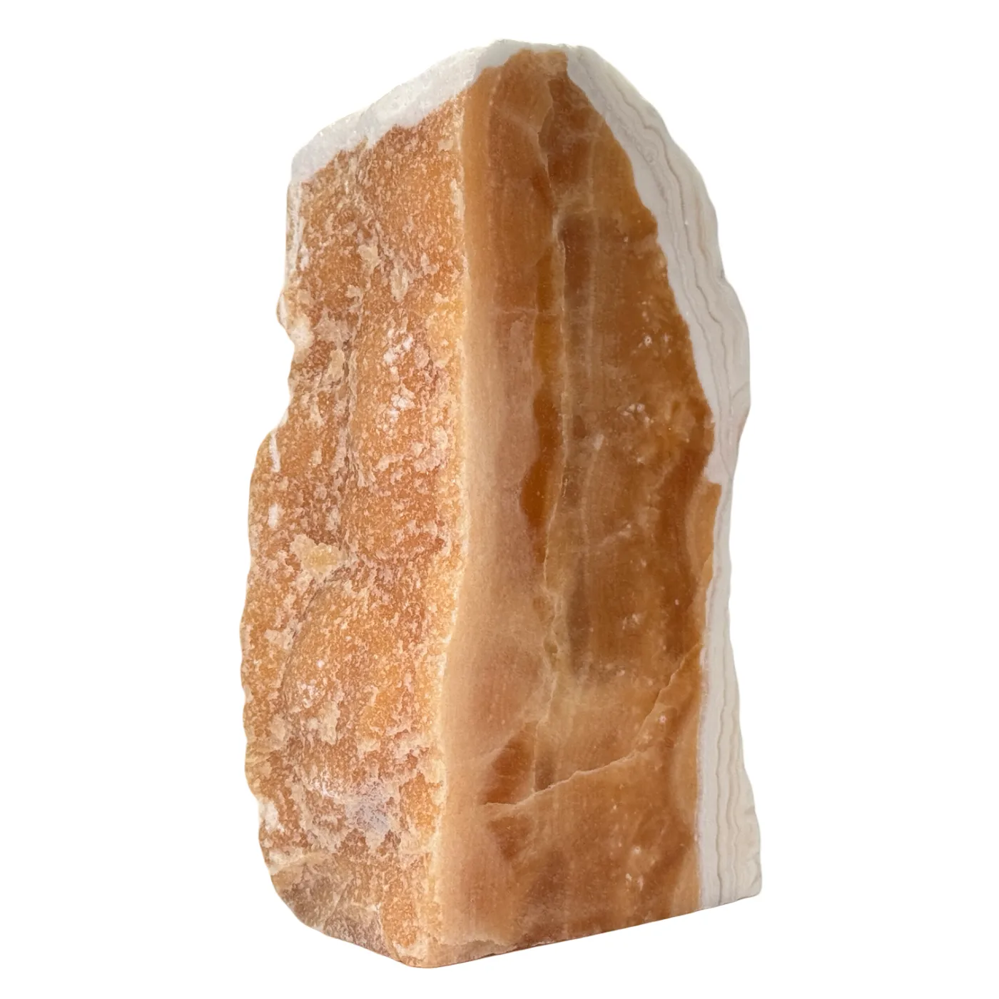 Oranje calciet cut base van 2,8 kg