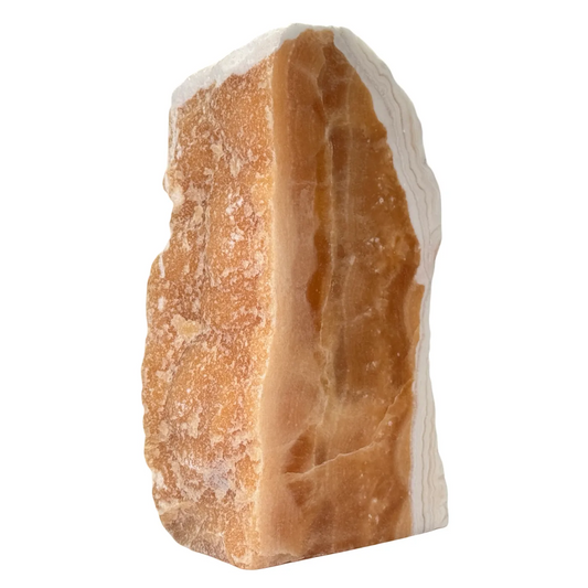 Oranje calciet cut base van 2,8 kg