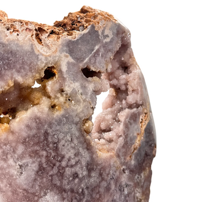 Roze amethist op standaard #7