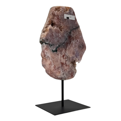 Roze amethist op standaard #8