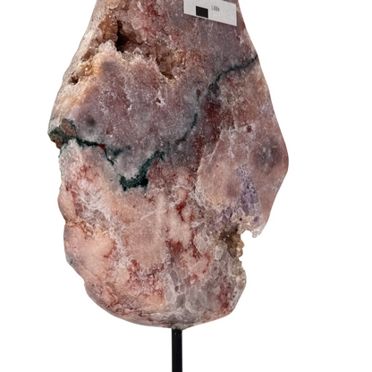 Roze amethist op standaard #8