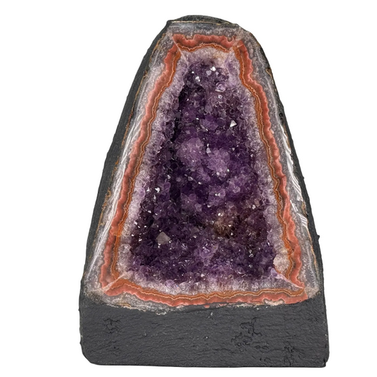 Amethist geode kathedraal klein - dieppaars - hoge kwaliteit #1